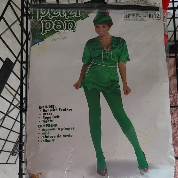 Halloween Costumes Other - Green Peter Pan Costume Set